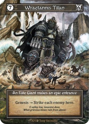 Wraetannis Titan (Foil)  - Beta Foil