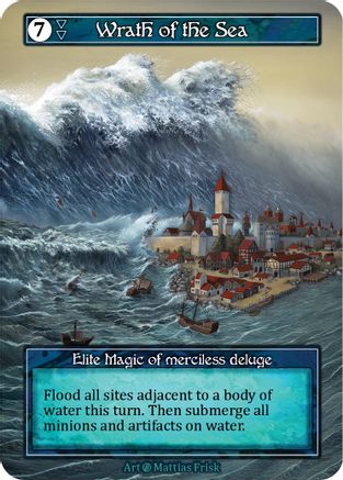 Wrath of the Sea (Foil)  - Beta Foil