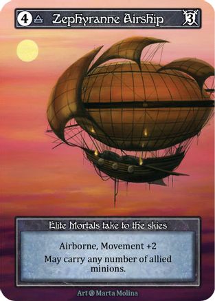 Zephyranne Airship (Foil)  - Beta Foil
