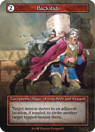 Backstab (Foil)  - Beta Foil
