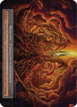 Vesuvius (Foil)  - Beta Foil