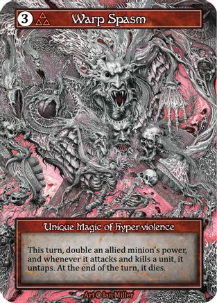 Warp Spasm (Foil)  - Beta Foil