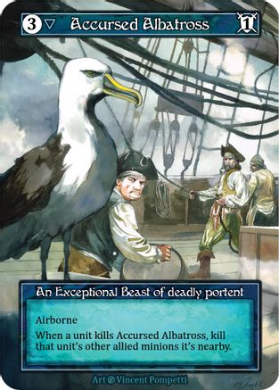 Accursed Albatross (Foil)  - Beta Foil