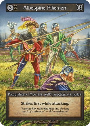 Albespine Pikemen  - Beta