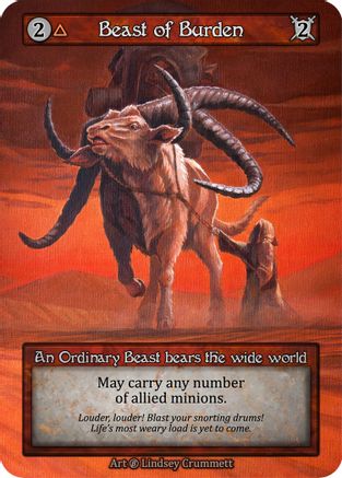 Beast of Burden  - Beta