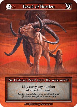 Beast of Burden (Foil)  - Beta Foil