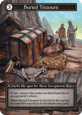 Buried Treasure (Foil)  - Beta Foil