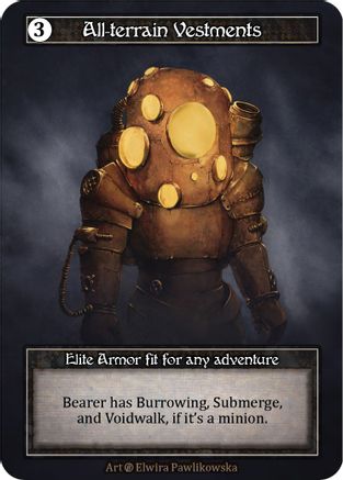 All-terrain Vestments (Foil)  - Beta Foil