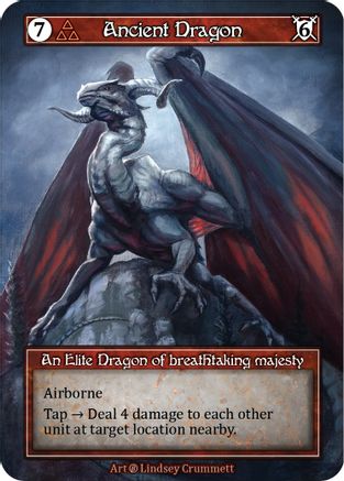 Ancient Dragon (Foil)  - Beta Foil