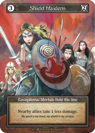 Shield Maidens (Foil)  - Beta Foil