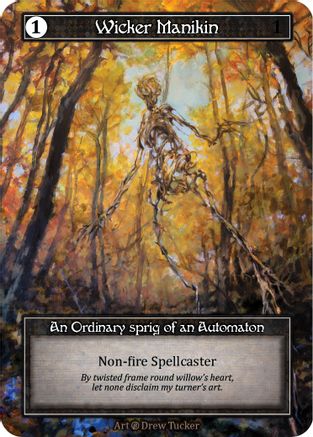 Wicker Manikin (Foil)  - Beta Foil