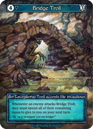 Bridge Troll (Foil)  - Beta Foil