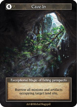 Cave-In (Foil)  - Beta Foil