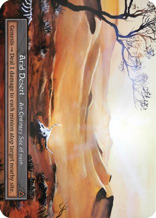Arid Desert (Foil)  - Beta Foil