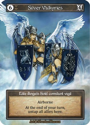Silver Valkyries (Foil)  - Beta Foil