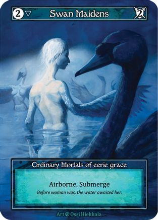Swan Maidens (Foil)  - Beta Foil