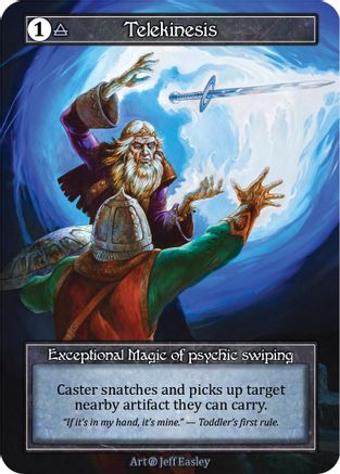 Telekinesis (Foil)  - Beta Foil