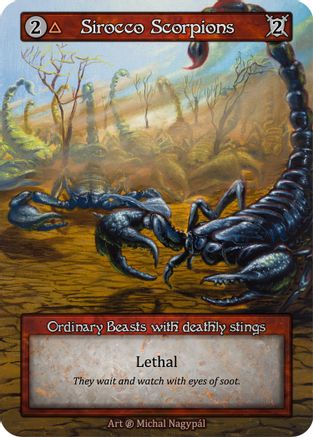 Sirocco Scorpions  - Beta