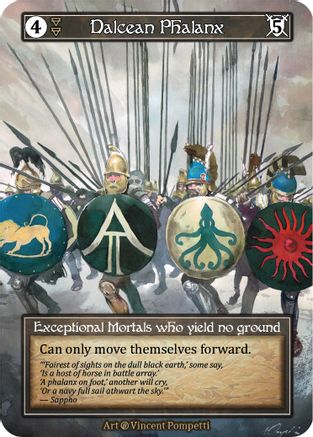 Dalcean Phalanx (Foil)  - Beta Foil