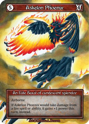 Askelon Phoenix (Foil)  - Beta Foil