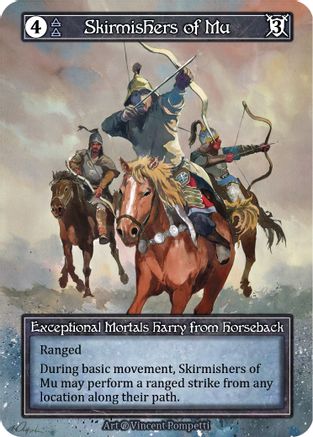 Skirmishers of Mu (Foil)  - Beta Foil