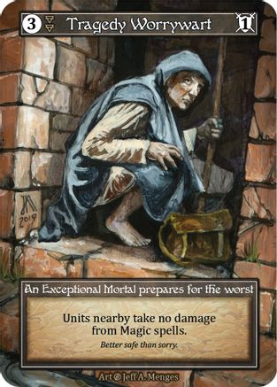 Tragedy Worrywart (Foil)  - Beta Foil