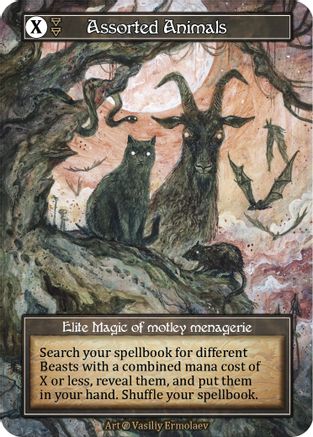 Assorted Animals (Foil)  - Beta Foil