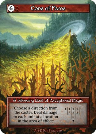 Cone of Flame (Foil)  - Beta Foil