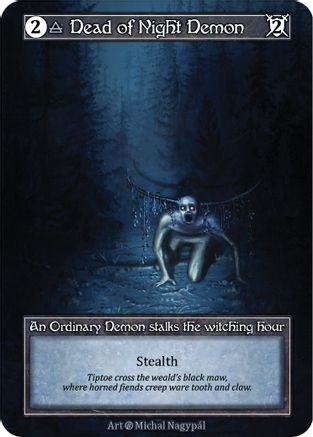 Dead of Night Demon (Foil)  - Beta Foil