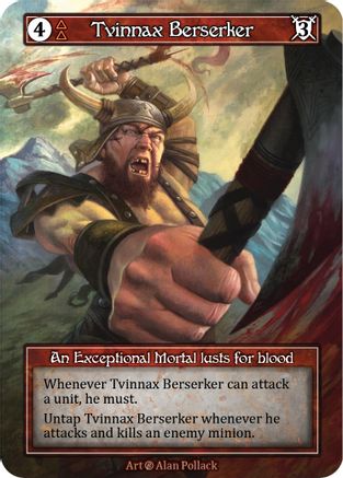 Tvinnax Berserker (Foil)  - Beta Foil