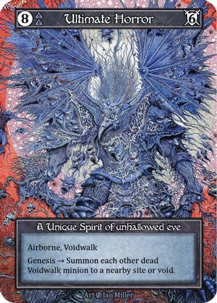 Ultimate Horror (Foil)  - Beta Foil