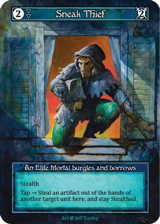 Sneak Thief (Foil)  - Beta Foil