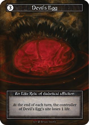 Devil's Egg (Foil)  - Beta Foil