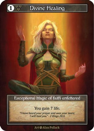 Divine Healing (Foil)  - Beta Foil