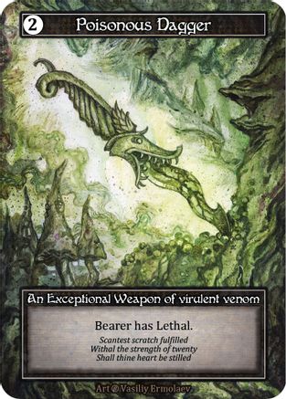 Poisonous Dagger (Foil)  - Beta Foil