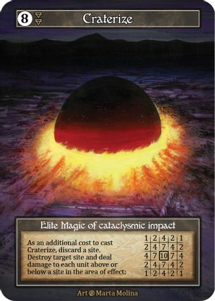 Craterize (Foil)  - Beta Foil