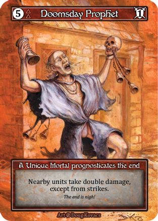 Doomsday Prophet (Foil)  - Beta Foil