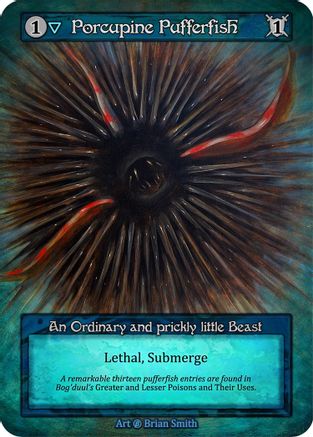 Porcupine Pufferfish  - Beta