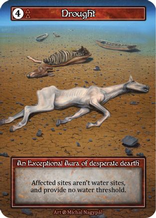 Drought (Foil)  - Beta Foil