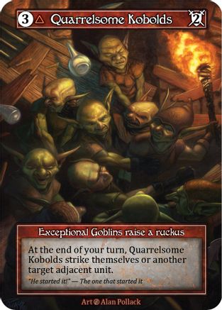 Quarrelsome Kobolds (Foil)  - Beta Foil