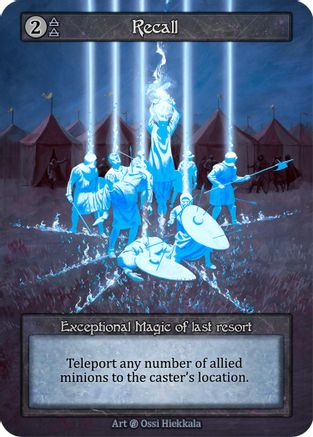 Recall  - Beta