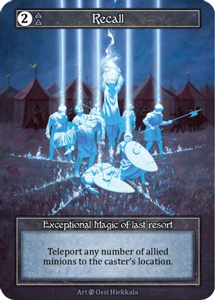 Recall (Foil)  - Beta Foil
