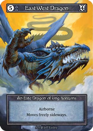 East-West Dragon (Foil)  - Beta Foil
