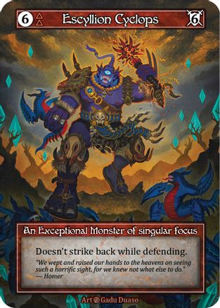 Escyllion Cyclops (Foil)  - Beta Foil