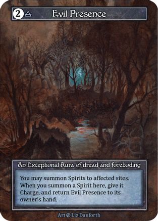 Evil Presence (Foil)  - Beta Foil