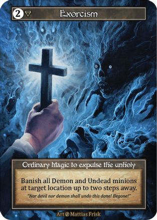 Exorcism (Foil)  - Beta Foil
