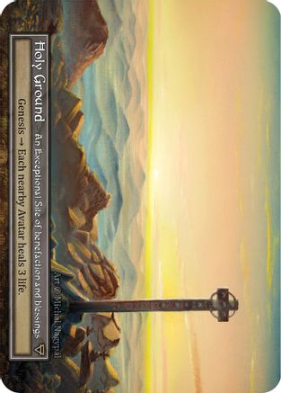 Holy Ground (Foil)  - Beta Foil
