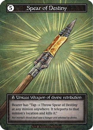 Spear of Destiny (Foil)  - Beta Foil