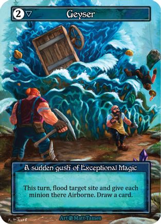 Geyser (Foil)  - Beta Foil