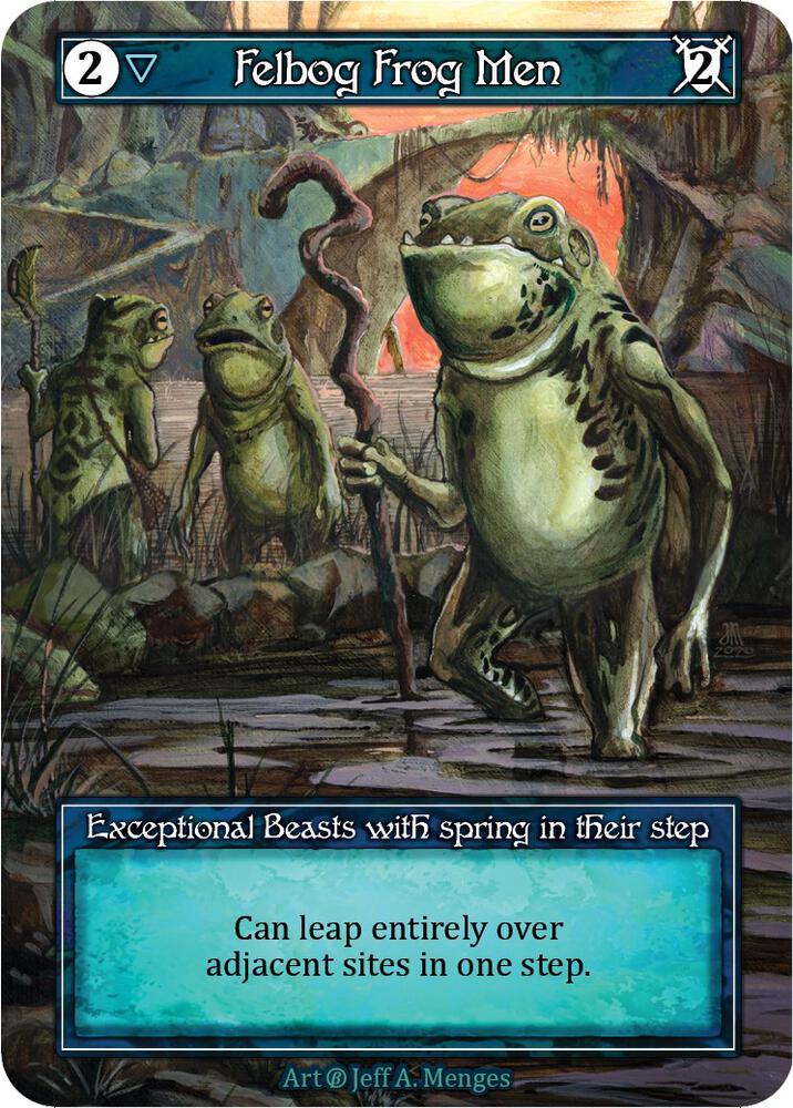 Felbog Frog Men (Foil)
